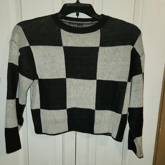 Nikka K Checkerboard sweater - Picture 1 of 3